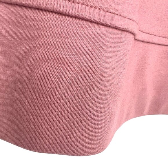 Ted Baker London Jordan Striped Dropped-Shoulder Sweatshirt Rose Pink Size 2 XS - Picture 8 of 12